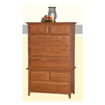 English Shaker Chest on Chest