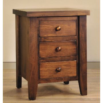 Farm House 3-Drawer Night Stand