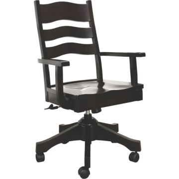 La Salle Desk Chair w/ French Country Legs