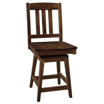 Lodge Swivel Bar Stool