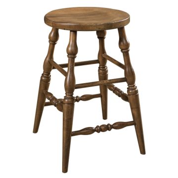 Scoop Stationary Bar Stool