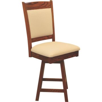 Franklin 24" Swivel Bar Chair w/ Fabric