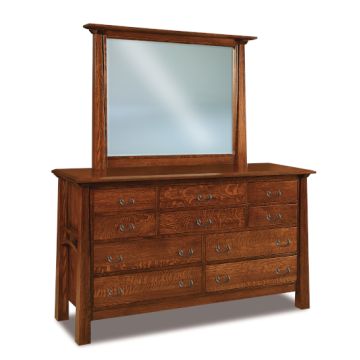 Artesa 10 Drawer Dresser And Mirror