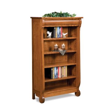 Old Classic Sleigh Bookcase