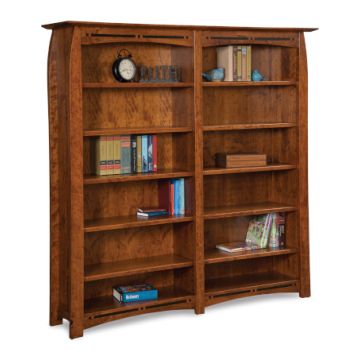 Boulder Creek Double Bookcase