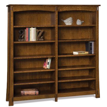 Modesto Double Bookcase
