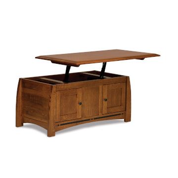 Boulder Creek Enclosed Lift-Top Coffee Table