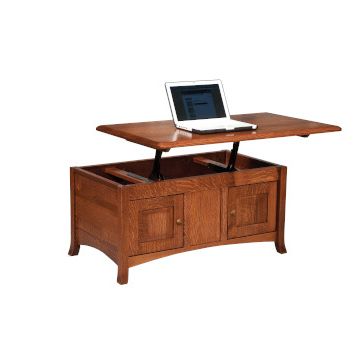 Carlisle Enclosed Lift-Top Coffee Table