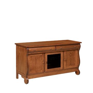 Old Classic Sleigh Media Stand