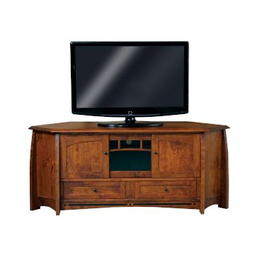 Boulder Creek Media Corner Console