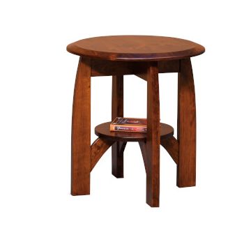 Boulder Creek Round End Table