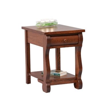Old Classic Sleigh End Table