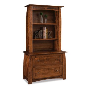 Boulder Creek Lateral File Cabinet & Hutch