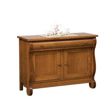 Old Classic Sleigh Enclosed Sofa Table