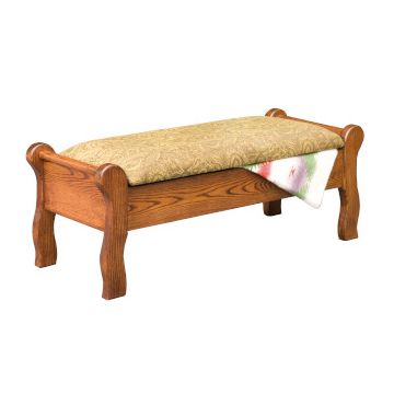 Sleigh Bed Seat