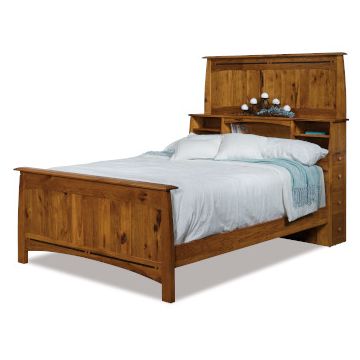 Boulder Creek Bookcase Headboard