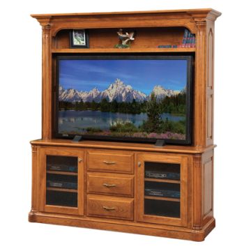 Jefferson TV Stand & Hutch