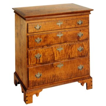 Chippendale 4 Drawer Chest