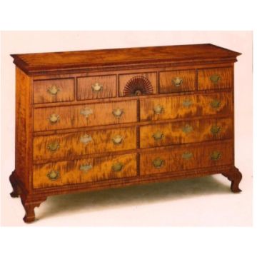 Chippendale Double Dresser