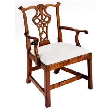 Massachusetts Chippendale Arm Chair