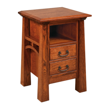Artesa 2 Drawer Nightstand
