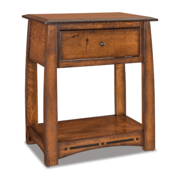 Boulder Creek 1 Drawer Nightstand