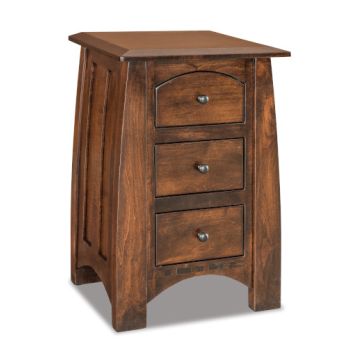 Boulder Creek 3 Drawer Nightstand