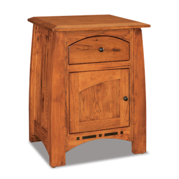 Boulder Creek 1 Drawer & 1 Door Nightstand