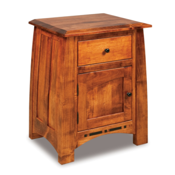 Boulder Creek 1 Drawer & 1 Door Nightstand