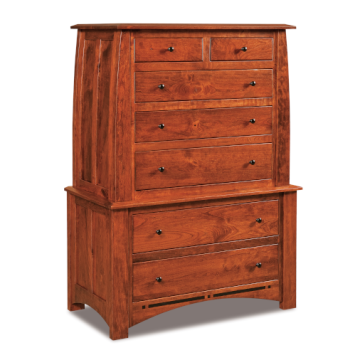 Boulder Creek 7 Drawer Chest-on-Chest