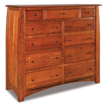 Boulder Creek 11 Drawer Double Chest