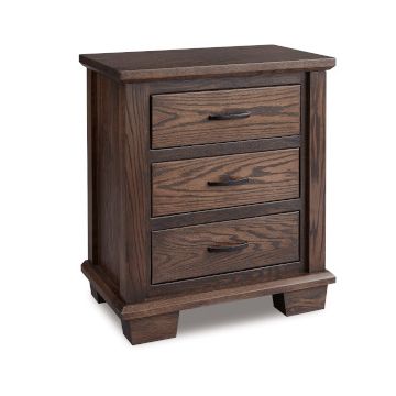 Burlington 3 Drawer Nightstand