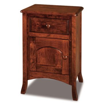 Carlisle 1 Drawer 1 Door Nightstand