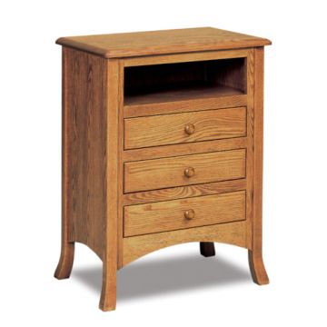Carlisle 3 Drawer Nightstand