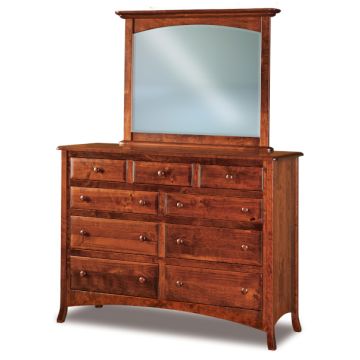 Carlisle 9 Drawer Dresser & Mirror