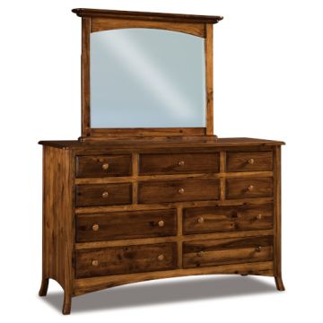 Carlisle 10 Drawer Dresser & Mirror
