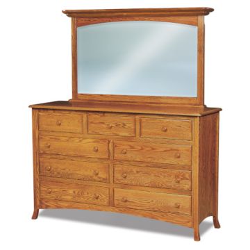 Carlisle 9 Drawer Dresser & Mirror