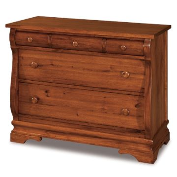 Chippewa Sleigh 5 Drawer Child's Chest