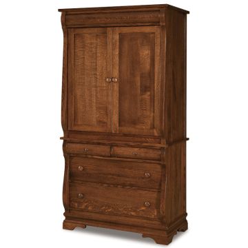 Chippewa Sleigh Armoire