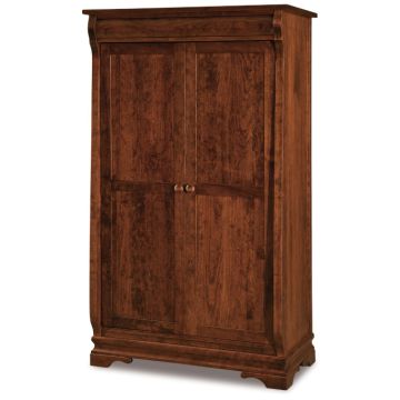 Chippewa Sleigh Wardrobe Armoire