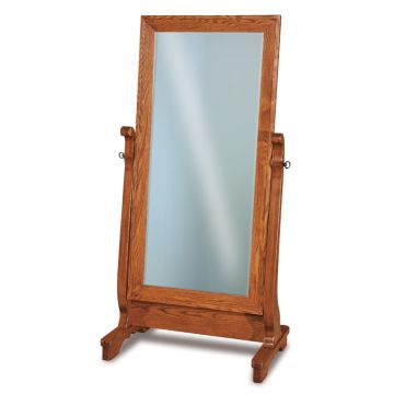 Chippewa Sleigh Beveled Cheval Mirror