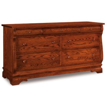 Chippewa Sleigh 7 Drawer Dresser