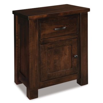 Cottage 1 Drawer, 1 Door Nightstand