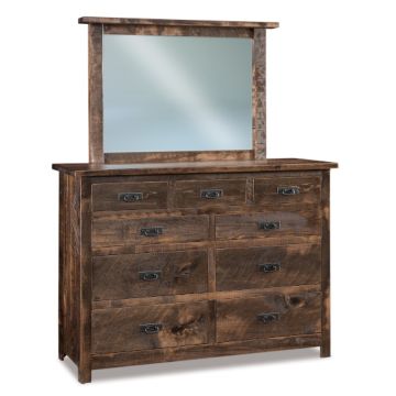 Dumont 9 Drawer Dresser & Mirror