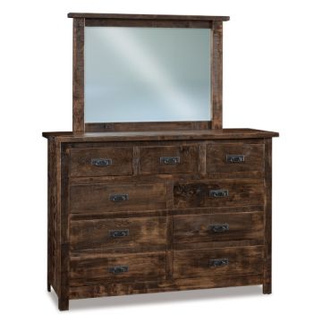 Dumont 9 Drawer Dresser & Mirror