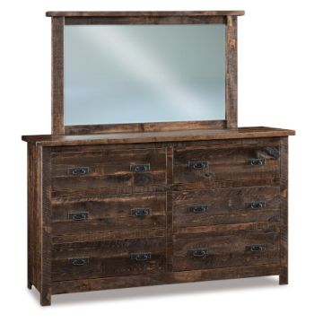 Dumont 6 Drawer Dresser & Mirror