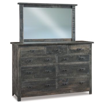 Dumont 9 Drawer Dresser & Mirror