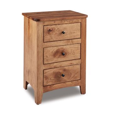 Simplicity Dover 3 Drawer Nightstand