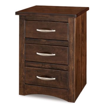 Denver 3 Drawer Nightstand