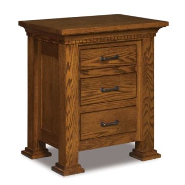Empire 3 Drawer Nightstand